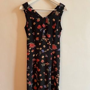 Optionelle Floral Midi Dress